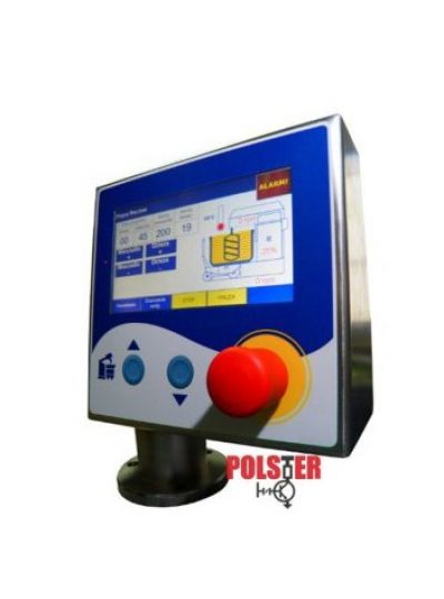 Controller with touch panel for mixer-whiskers